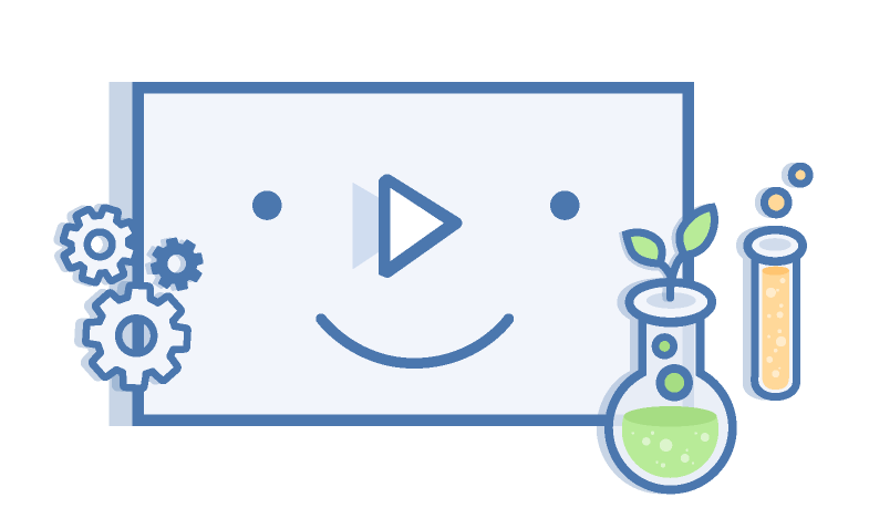 SproutVideo mascot graphic for core company values. Seeking technical innovations for both our platform, and uses for video in general.