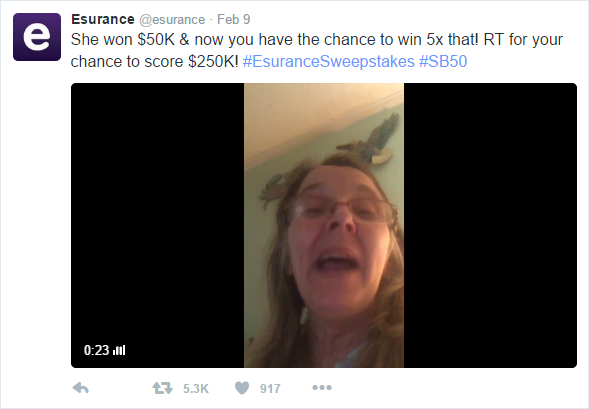 Esurance Video Campaign from 2016